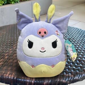 💖💕Kuromi Squishmallows 2024 Sanrio Squad 8” Plush  | Kellytoy